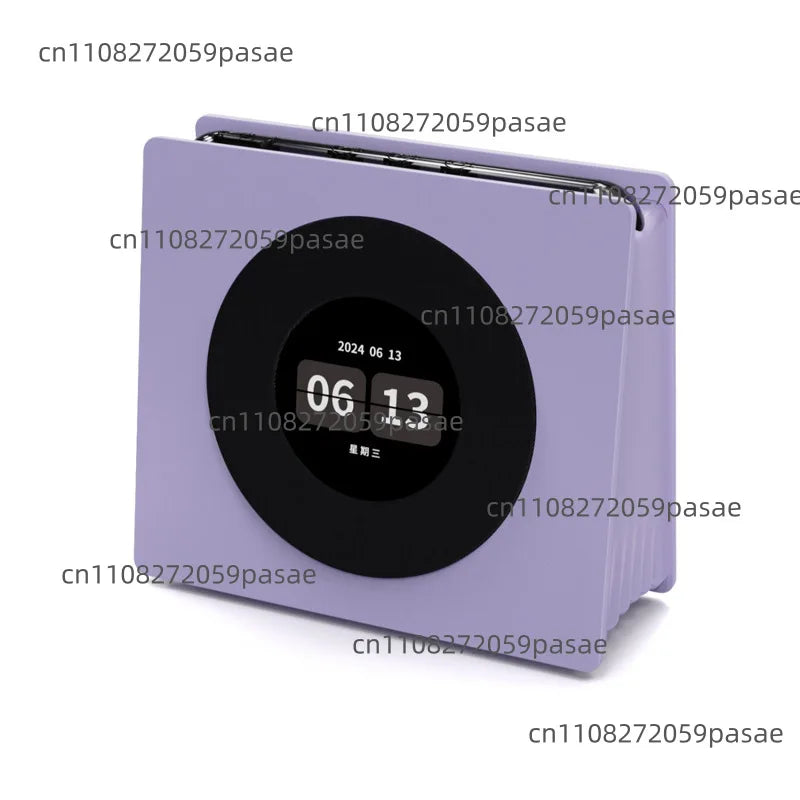 Retro Vinyl Bluetooth Speaker with Floating Lyrics Display