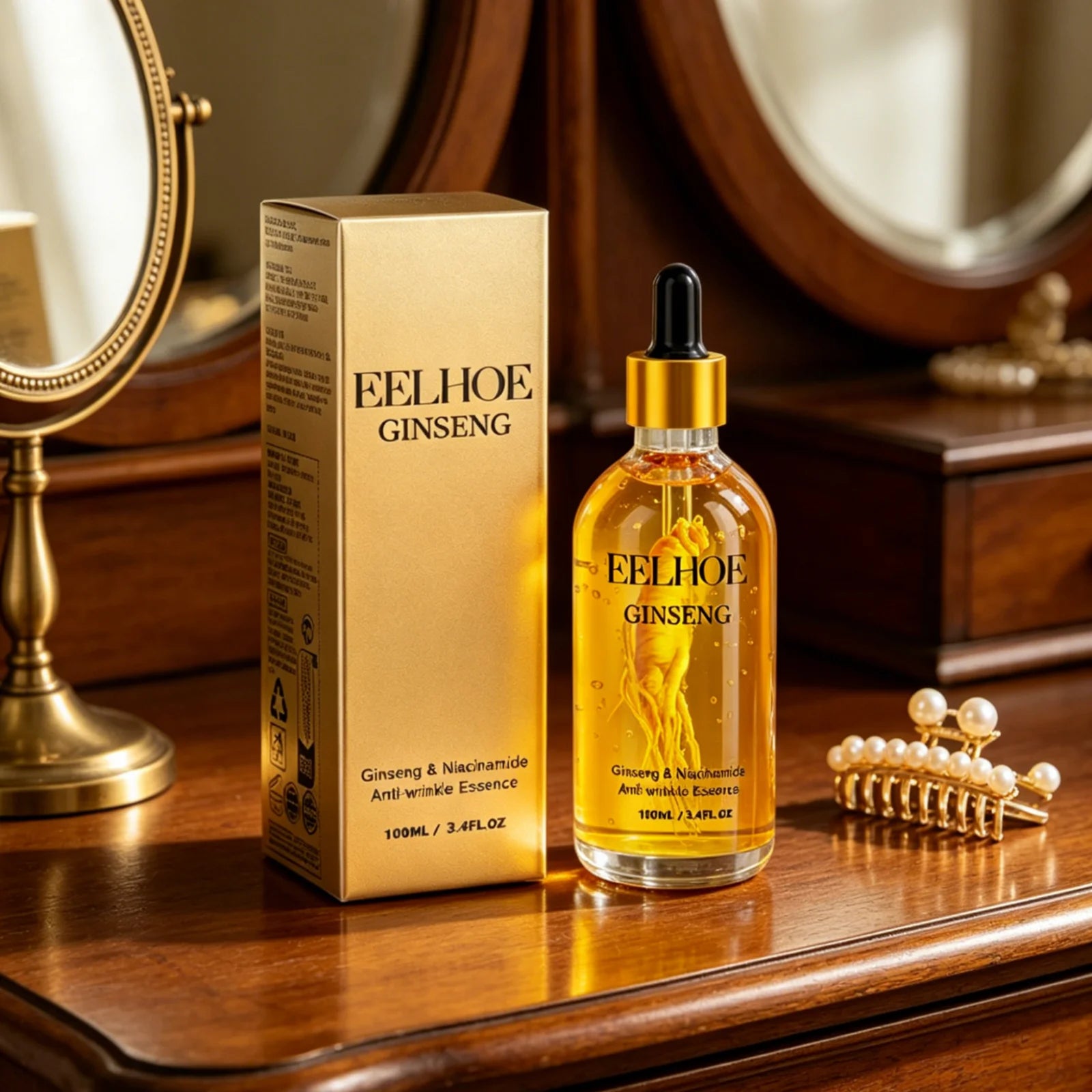 EELHOE Anti Wrinkle Essence Tightening Skin Revitalizing Long Lasting Moisturizing Smooth Skin Texture Youthful Glow Face Serum Oasis Select