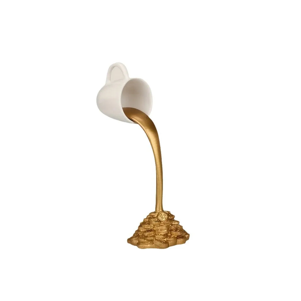 Floating Coffee Cup Resin Decoration Home Decoration Floating Coffee Cup Decoration Home Decor Oasis Select