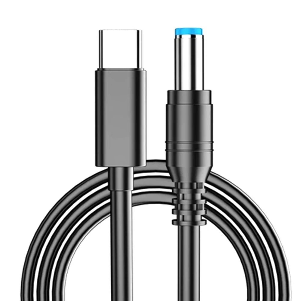 PD 100W USB-C to DC 5525 Power Cable – 9V 12V 15V 20V USB-C Power Adapter Cable Oasis Select 9V United States