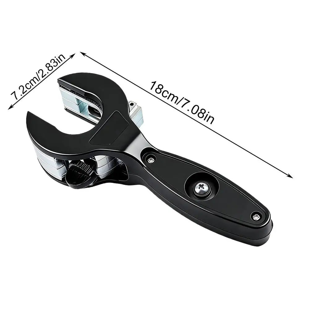 Ratchet Pipe Cutter 8-29mm for Stainless Steel Copper Aluminum Tubes Professional Hose Cutting Tool for Auto Repair and Plumbing Oasis Select Black