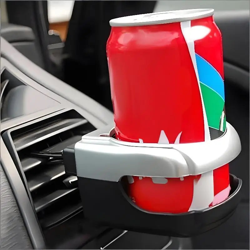 Car Outlet Air Vent Mount Can Holder Black Drink Cup Water Bottle Can Holder Stands Cup Rack For Car Truck Water Bottle Oasis Select