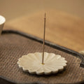 Flower Pattern Incense Stick Holder Incense Burner Stick Holder Line Plate Sandalwood Coil Base Studios Home Decoration Gift Oasis Select galsang