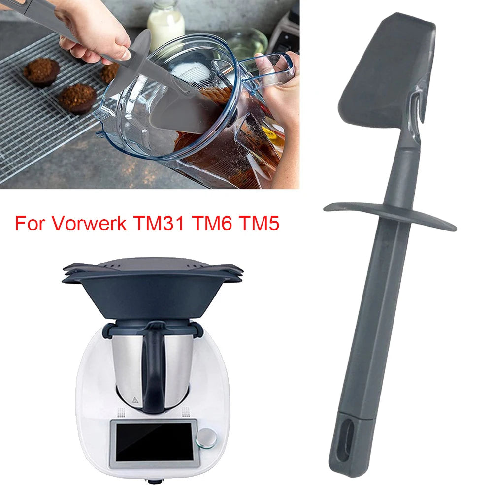 Dough Scraper Spatula Food Collection Scraper Blender Replace Parts Universal Food Processor Spatula for Thermomix TM31 TM6 TM5 Oasis Select
