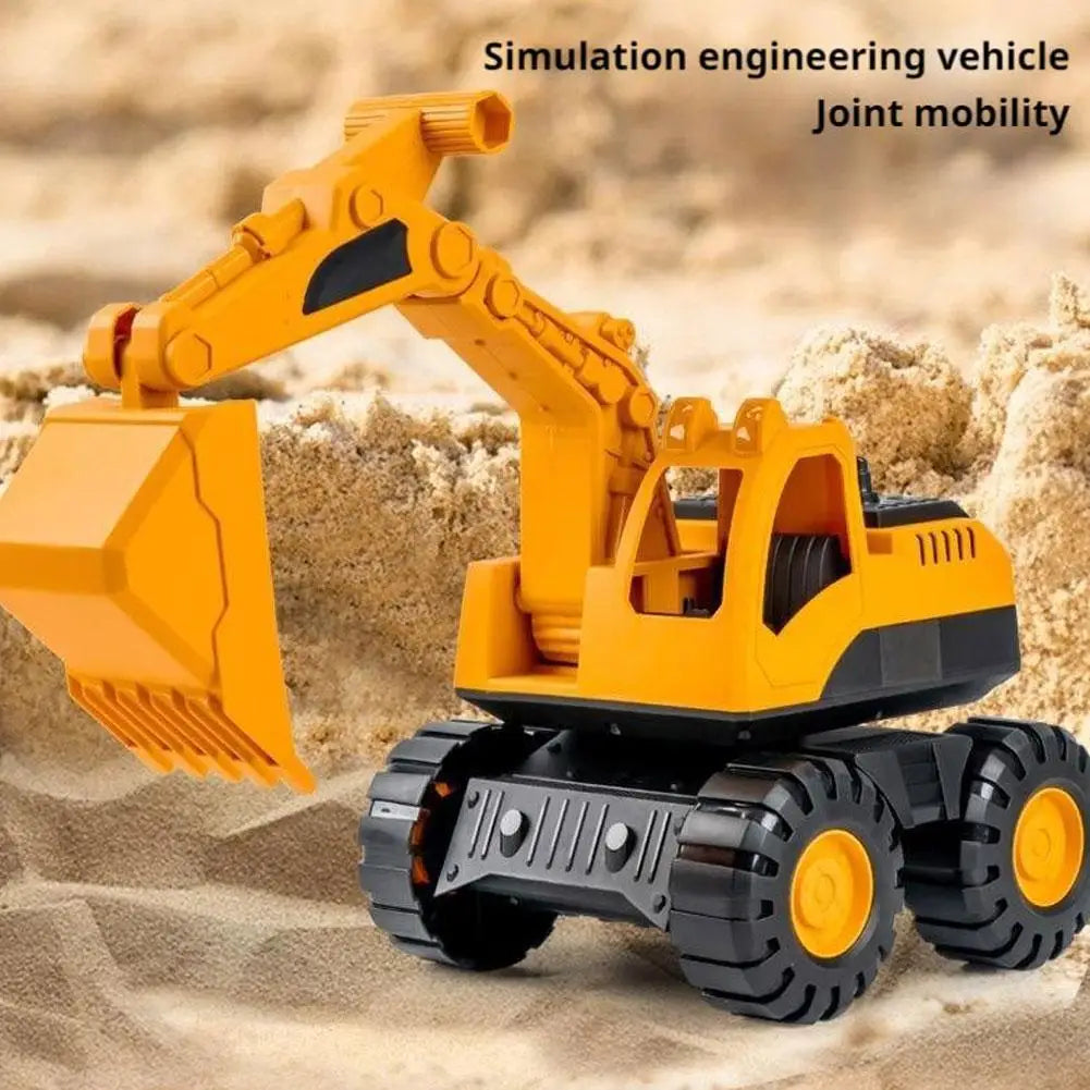 Inertial Driving Construction Truck Toy Beach Digger Bulldozer Tipper Early Education Construction Vehicles Toys Kids Toys Oasis Select