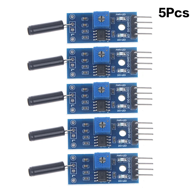 1/3/5Pcs Vibration Sensor Module SW-1801P Switch Alarm Module High-sensitivity Normally Open Vibration Switch Module Oasis Select A3