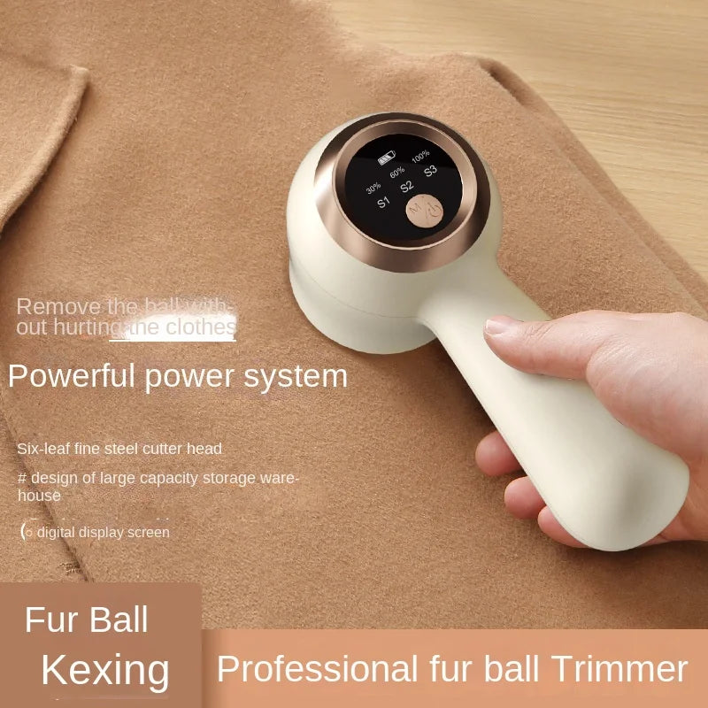 Electric Lint Remover 3rd Gear Rechargable Cloth Fabric Shaver Fluff Pellet Remove Machine Sweater Defuzzer Lints Shaver Trimmer Oasis Select