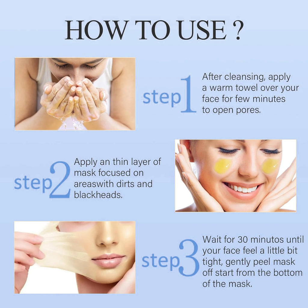 Vitamin C & Turmeric Peel-Off Mask – Brighten & Hydrate Peel-Off Face Mask Oasis Select