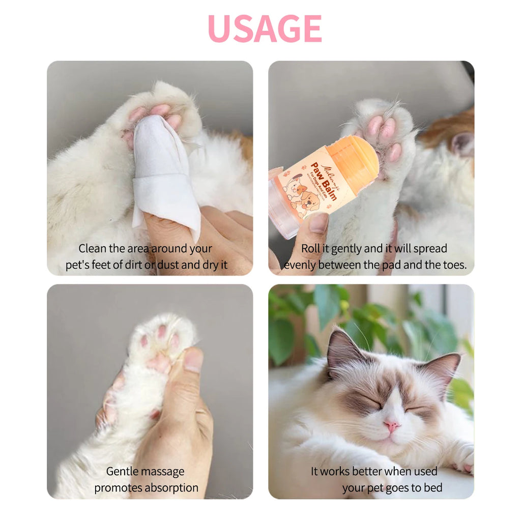 Pet Paw & Nose Moisturizing Cream – Anti-Crack for Dogs & Cats Pet Paw Balm Oasis Select