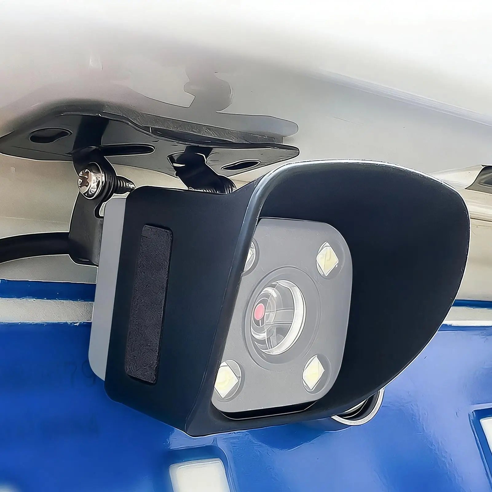 Universal Car Rear View Camera Waterproof Cover Silicone ield Rain Bloing Bumper Suitable for wide-angle square cameras Oasis Select