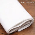 Iron-On Fusible Interfacing - Non-Woven Sewing Stabilizer for Stitches, Zippers & Fabric Backing (Fuses Beautifully) Oasis Select white