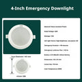 SHINEKNOT 36V LED Emergency Ceiling Light | 13W Embedded Tube