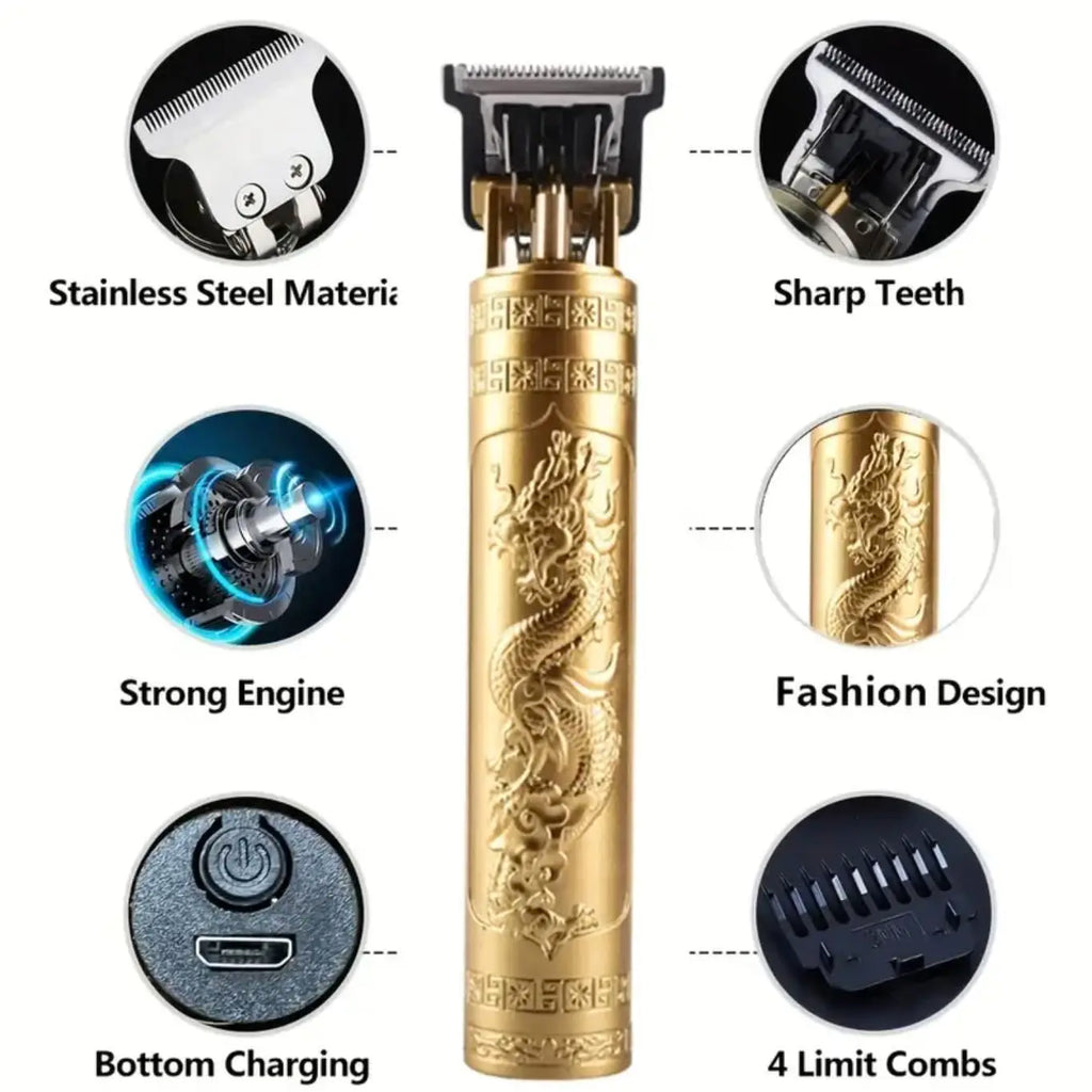 T9 USB Electric Hair Clipper For Men Hair Cutting Machine Rechargeable Man Shaver Trimmer Barber Technical Beard Trimmer Oasis Select