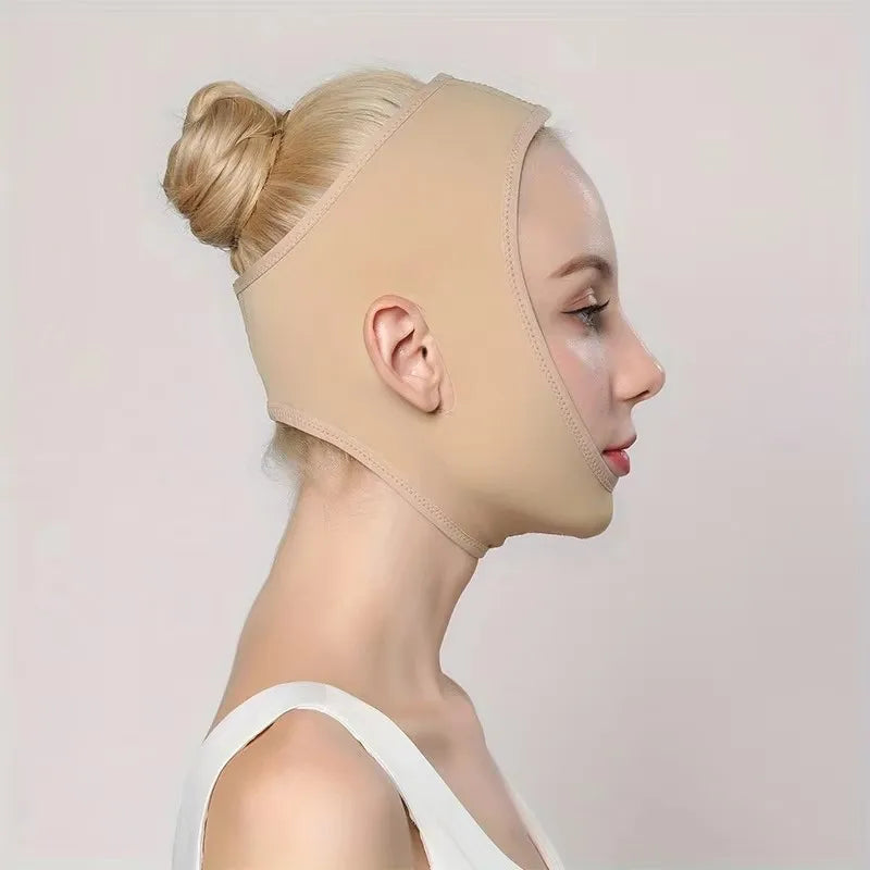 Face V Shaper Facial Slimming Bandage Relaxation Lift Up Belt Shape Lift Reduce Double Band Massage Chin Massage Care Tools Oasis Select