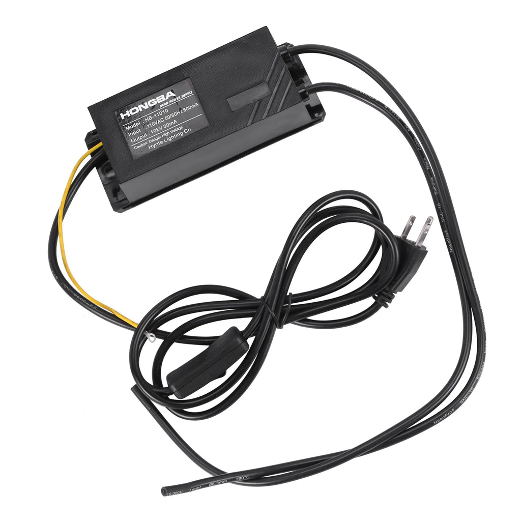LIKE WISH 10 KV 120V Neon Light Sign Transformer For Neon Sign Power Supply Beer Bar Neon Signs US Plug Oasis Select