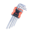 9Pcs Torx Star Wrench Set Allen Keys Hexagon Spanner Dual End L Type Star Screwdriver Hand Repair Tools For DIY Home Repair Oasis Select A2