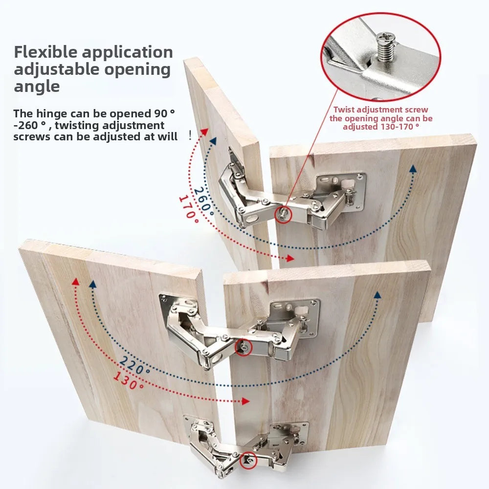 Hardware Fast loading Straight Arm Wardrobe Cupboard Hinge buffer damper Buffer hinge Full Overlay Hinge Automatically Oasis Select