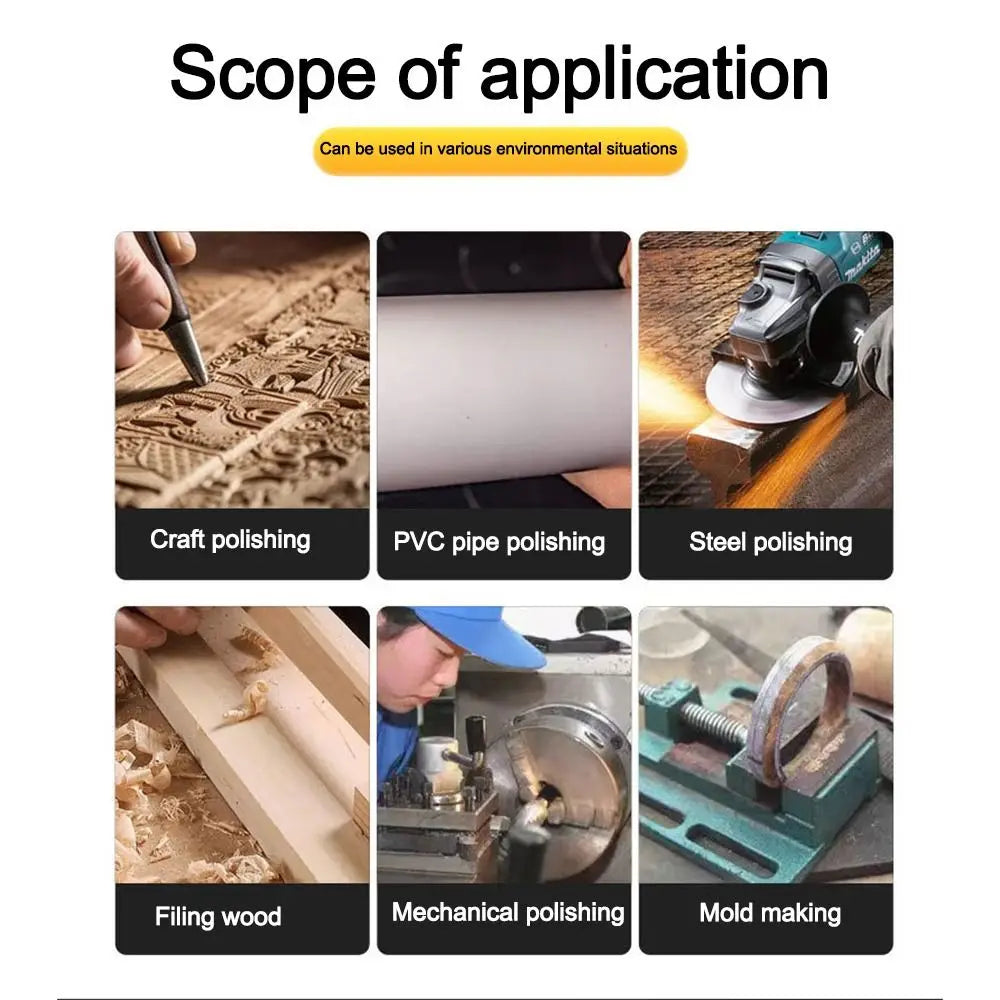 3Pcs Durable 4.0/4.8/5.5mm Chain Saw Chain Files Round Hand Tools Grinding File High Hardness Logging File Grinding Tool Oasis Select