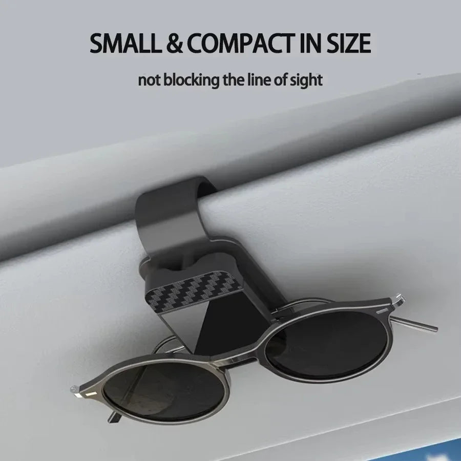 Car Sun Visor Glasses Holder & Card Clip | ABS Storage