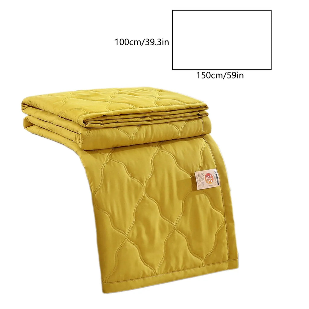 New Double Sided Cooling Blanket Cold Effect Skin-Friendly Conditioning Quilt Spring Summer Breathable Cooler Quilt Oasis Select
