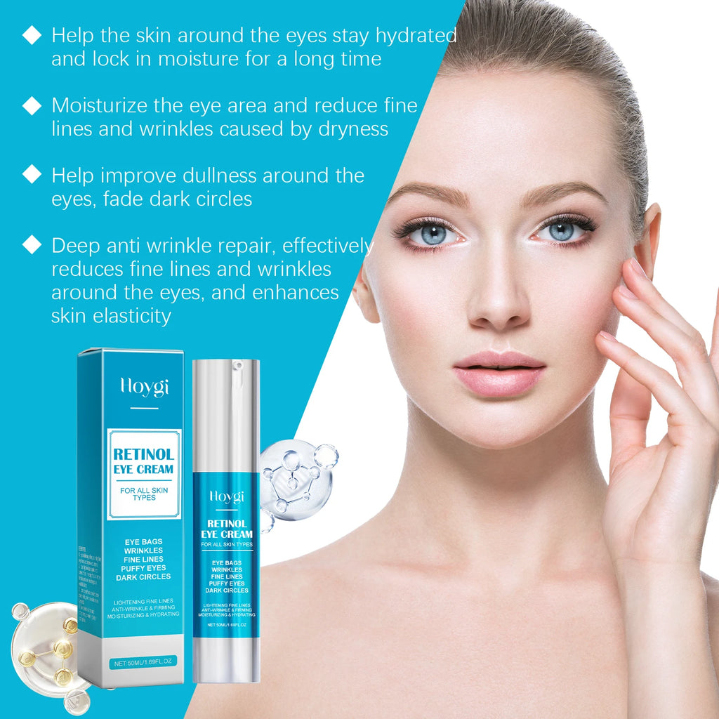 Hoygi Retinol Eye Cream – Firming, Brightening & Anti-Aging 50ml