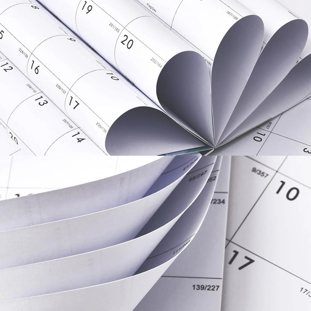 2026 Magnetic Refrigerator Family Calendar 18-Month Fridge Calendar to June 2027 ,Tear-Off Calendar with Thick Paper Oasis Select