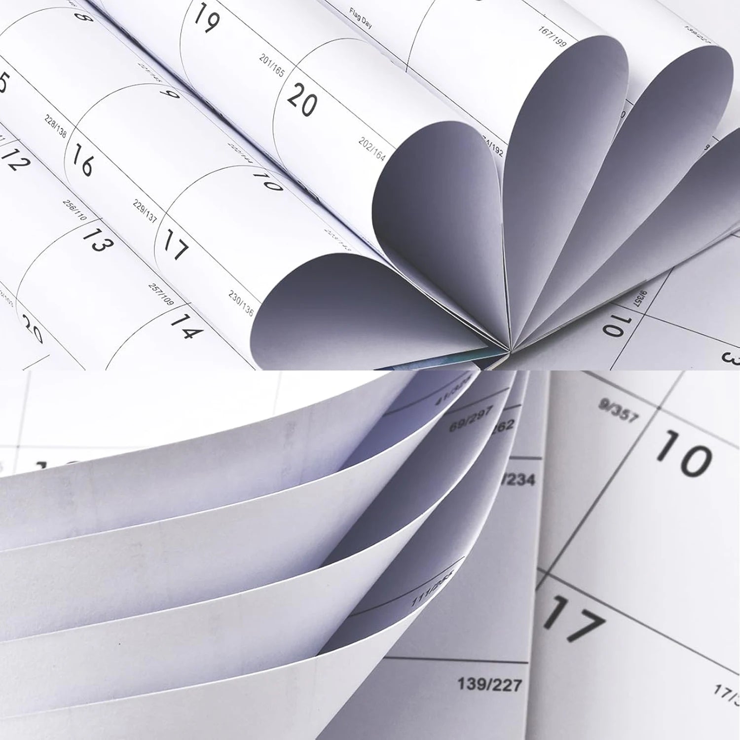 2026 Magnetic Refrigerator Family Calendar 18-Month Fridge Calendar to June 2027 ,Tear-Off Calendar with Thick Paper Oasis Select
