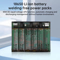 6x18650 Lithium Battery Welding-Free Diy Kit Dc Ups Power Supply Optical Modem Router Uninterruptible Power Supply 5V 9V 12V Oasis Select Default Title
