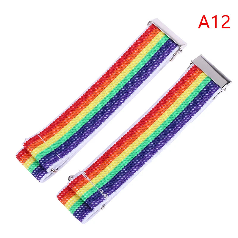 Elastic Shirt Sleeve Holders – Adjustable Arm Bands (1 Pair)