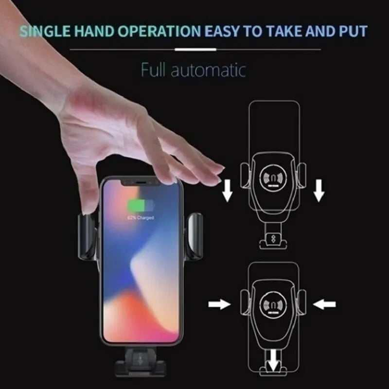 C5 Gravity Car Holder For Phone Air Vent Clip Mount Mobile Stand Smartphone GPS Support For iPhone 15 14 Xiaomi Samsung Holder Oasis Select