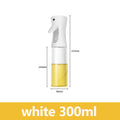200\300\500ml Kitchen Oil Spray Bottle Olive Acid Sprayer for Cooking BBQ Baking Oil Dispenser Nebulizer Accessories Gadget Oasis Select 300ml white