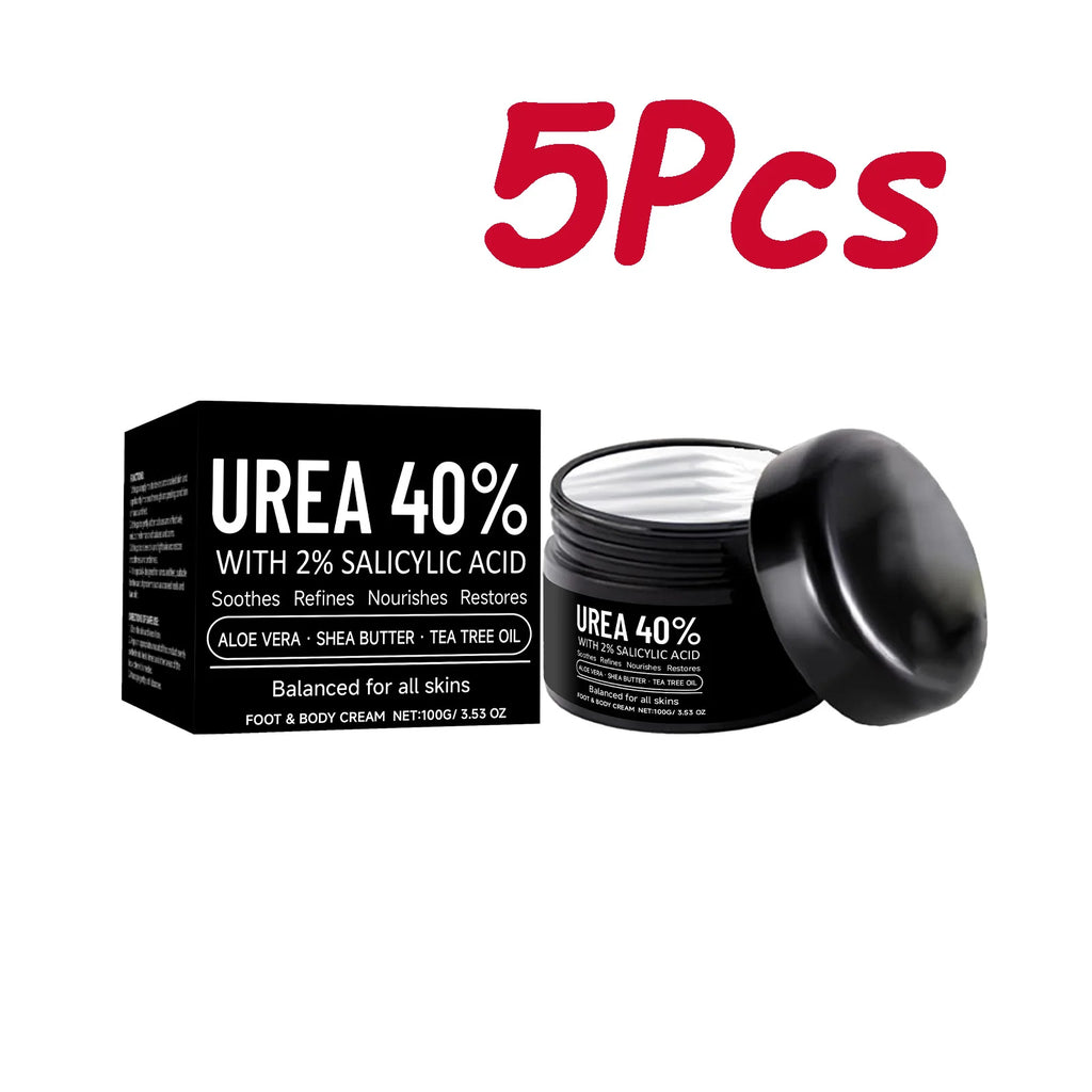 Hoygi 40% Urea Foot & Hand Cream – Deep Moisturizer for Dry Skin Foot & Hand Cream Oasis Select 5 x 100g Boxed