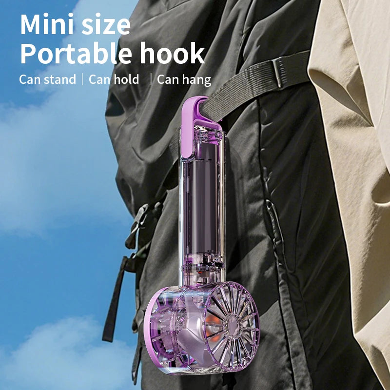 Summer Gift Ice Cooling Handheld Fan 18°C Instant Cooling 2000mAh Portable Mini Fan For Men Women Kids Oasis Select