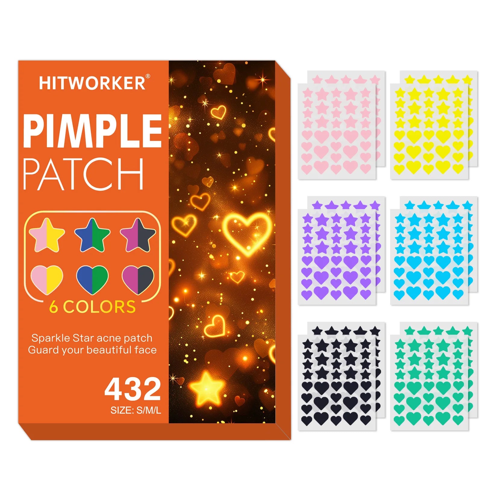432Count Acne Patch, Alcohol Free, Fragrance Free, Gentle and Effective, Used to Cover Acne and Flaws, Facial Spot Patch Oasis Select