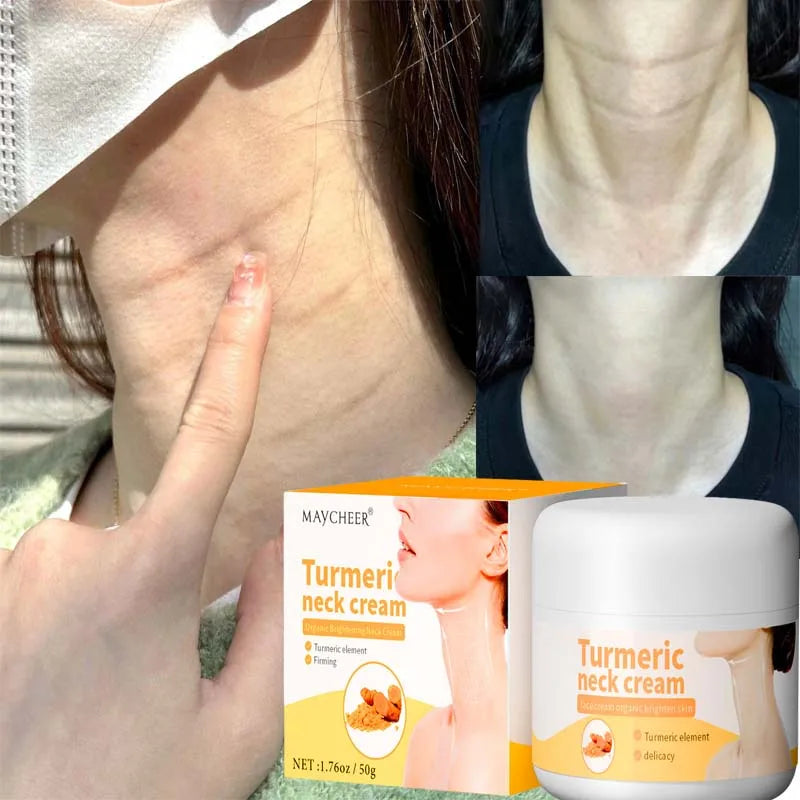 Turmeric Collagen Neck Cream – Firming & Brightening 50g Neck Firming Cream Oasis Select