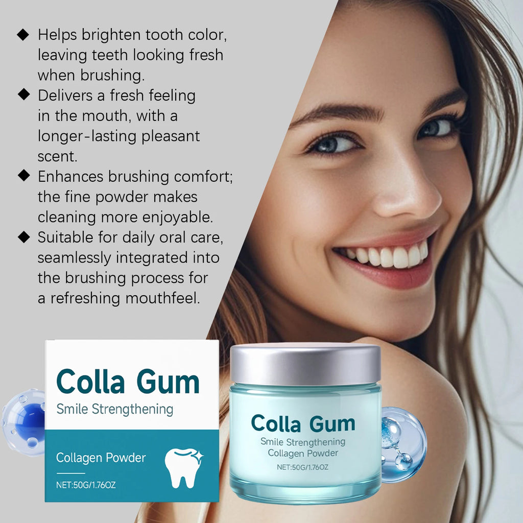 Collagen Tooth Powder – Whitening & Daily Oral Care 50g Tooth Powder Oasis Select