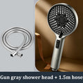 5-Mode High Pressure Handheld Shower Head | Water Stop Button