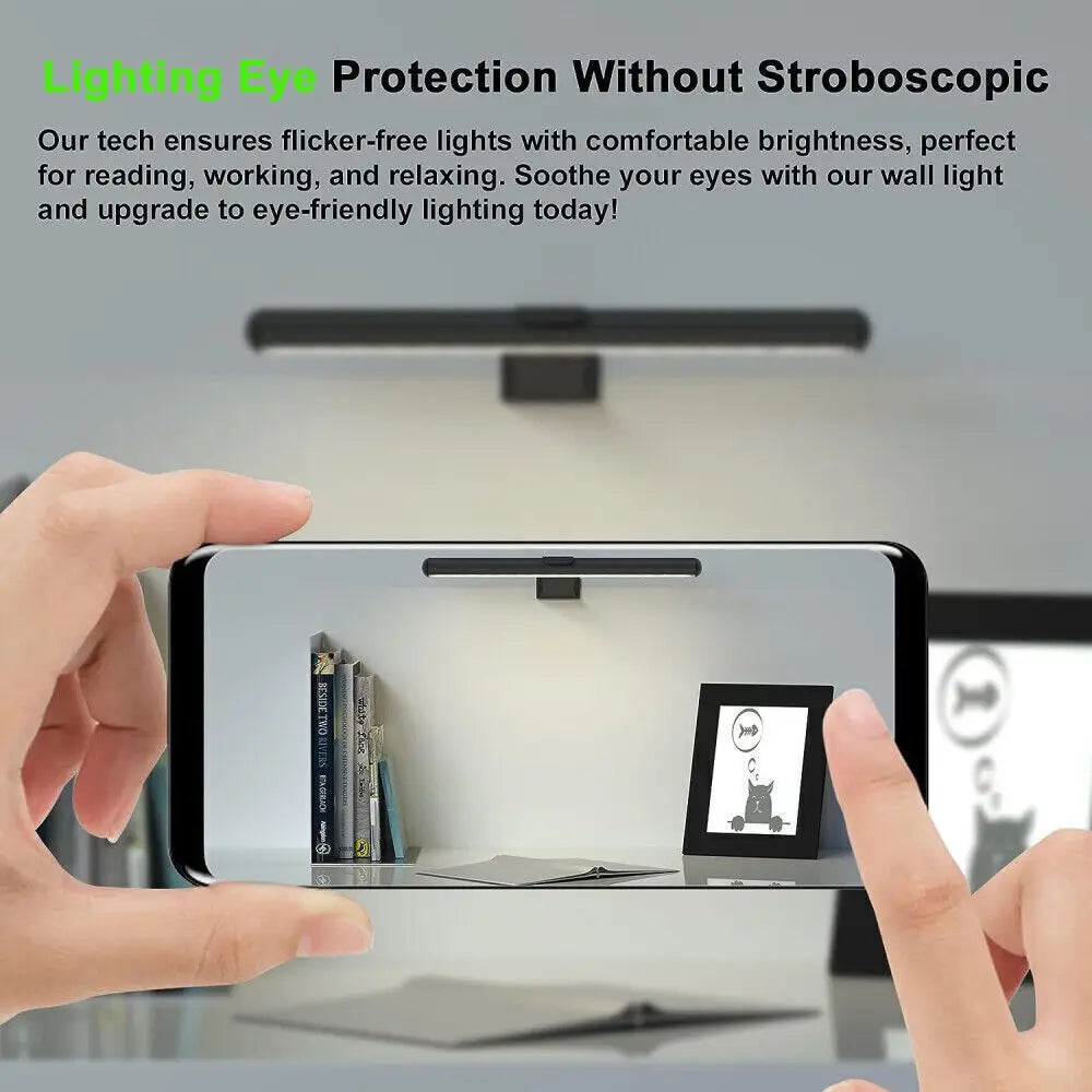 4000mAh Painting Picture Light Portrait With Remote Living Room Wireless Wall Lamp Art Display Rechargeable Battery Operated Oasis Select