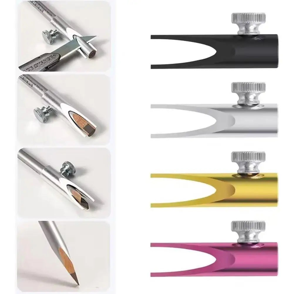 U-Shaped Eyebrow Pencil Sharpener Guide – Duck-Bill Brow Tool Eyebrow Shaping Tool Oasis Select