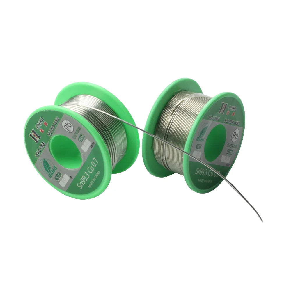 Lead-Free Solder Wire SN99.3 Cu0.7 Flux Core Reel 50g Solder Wire Reel Oasis Select 0.8mm