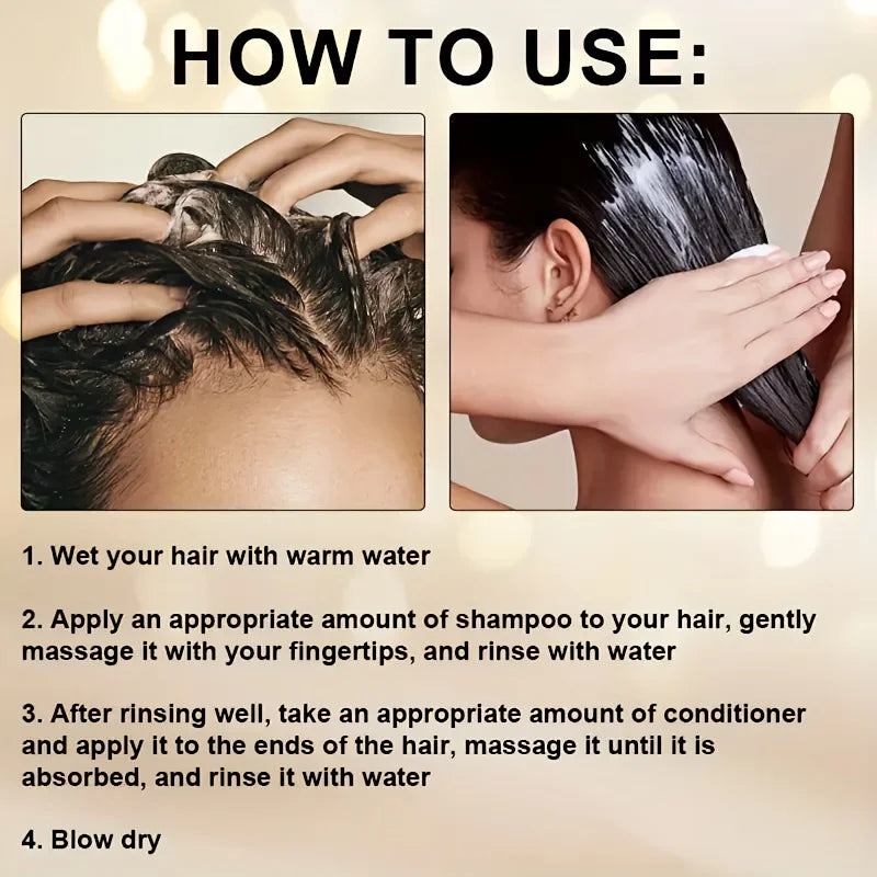 GSWP Keratin Biotin Shampoo & Conditioner, Large Size, Deep Moisturizing, Gentle Cleansing, Smooth & Silky,Lightweight.250g+250g Oasis Select