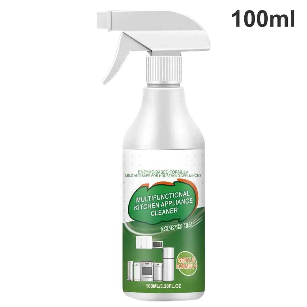 Cleaner Spray 100ml Kitchen Grease Oil Remover Spray Effortless Cleaning of Stovetops Ovens Range Hoods Kitchen Cleaning Tools Oasis Select 100ml
