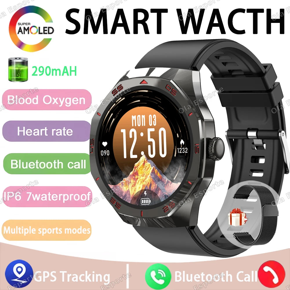 Ola Esporte 2025 Smart Watch – Bluetooth Call, Heart Rate & Fitness