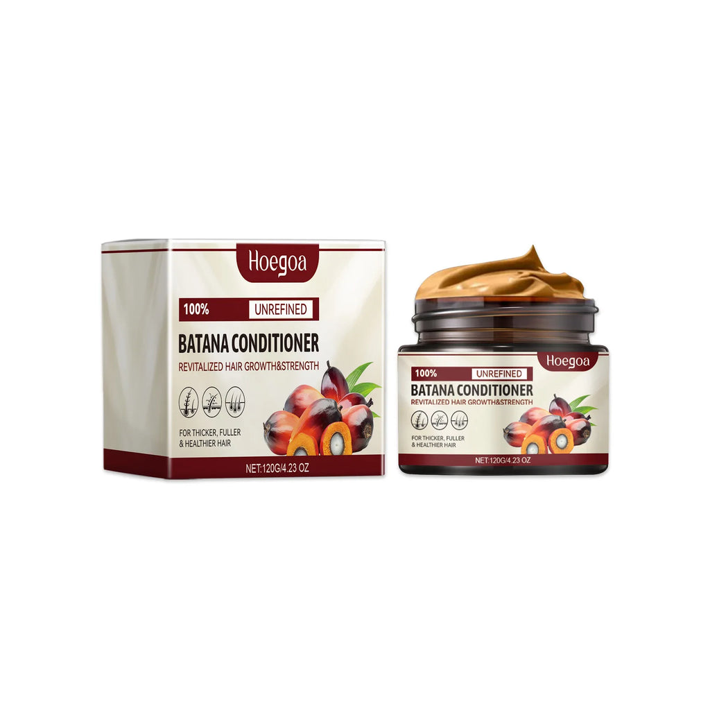 HOEGOA Batana Oil Hair Conditioner – Repair & Moisturize Hair Oil Conditioner Oasis Select 120g boxed