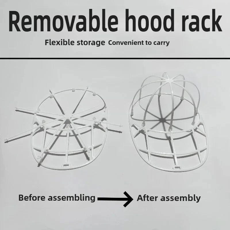 Portable Hat Washing Protection Bag – Anti-Deformation Mesh Cap Cleaner for Baseball Hats Oasis Select