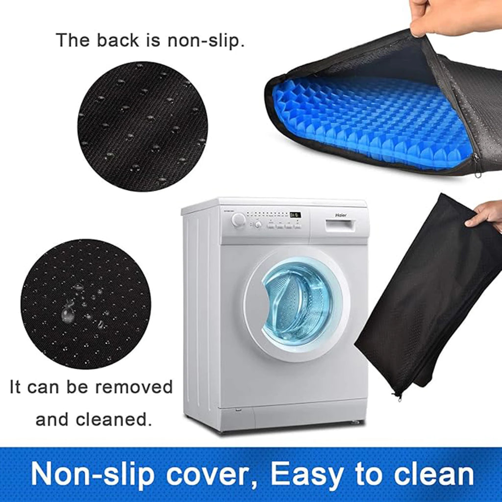 New honeycomb seat cushion, highly elastic, non-collapsible, breathable and cool, suitable for automobiles, offices outdoor use Oasis Select