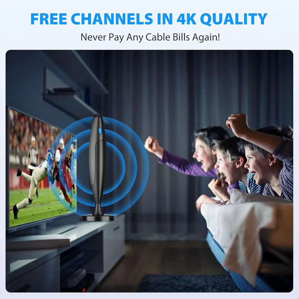 4K HD TV Antenna HDTV ATSC DVB-T ISDB Terrestrial Digital Antenna for Private Model Oasis Select