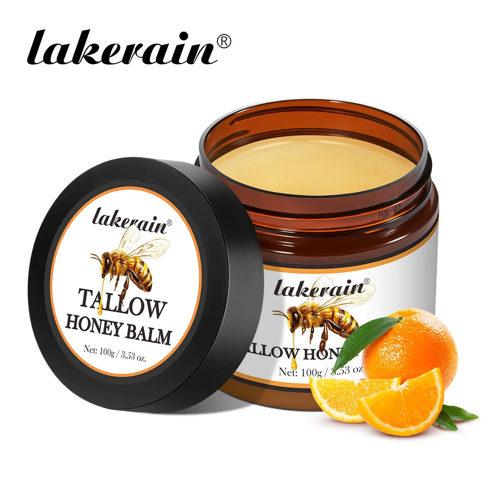 Tallow Honey Balm Long-lasting Moisturizing Skincare Beef Tallow Face Cream Nourishing Body Lotion Face Cream Care Cosmetics Oasis Select 1 Citrus
