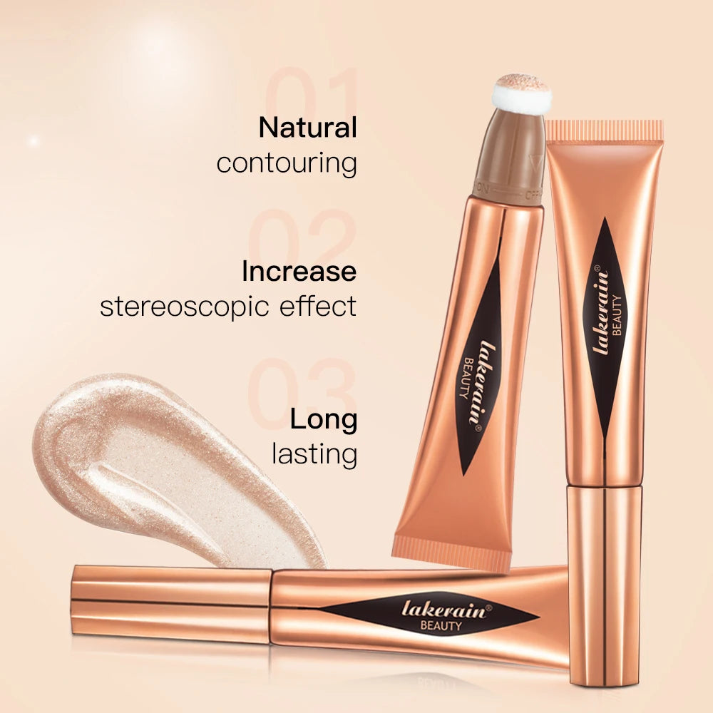 6pcs Face Makeup Set With Liquid Blush Highlight Contour Stick And Eyeshadow Palette Long Lasting Pigment Women Beauty Cosmetics Oasis Select
