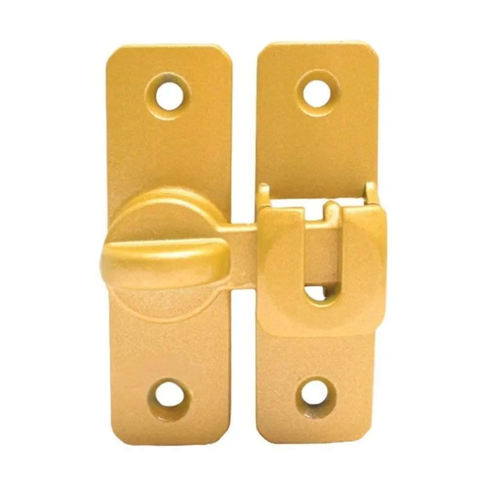 Aluminum Sliding Door Flip Latch Lock | No-Drill Security Bolt